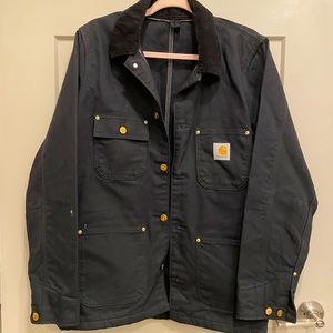 Carhart mens farm jacket black